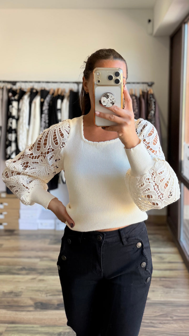 Pull Jona écru