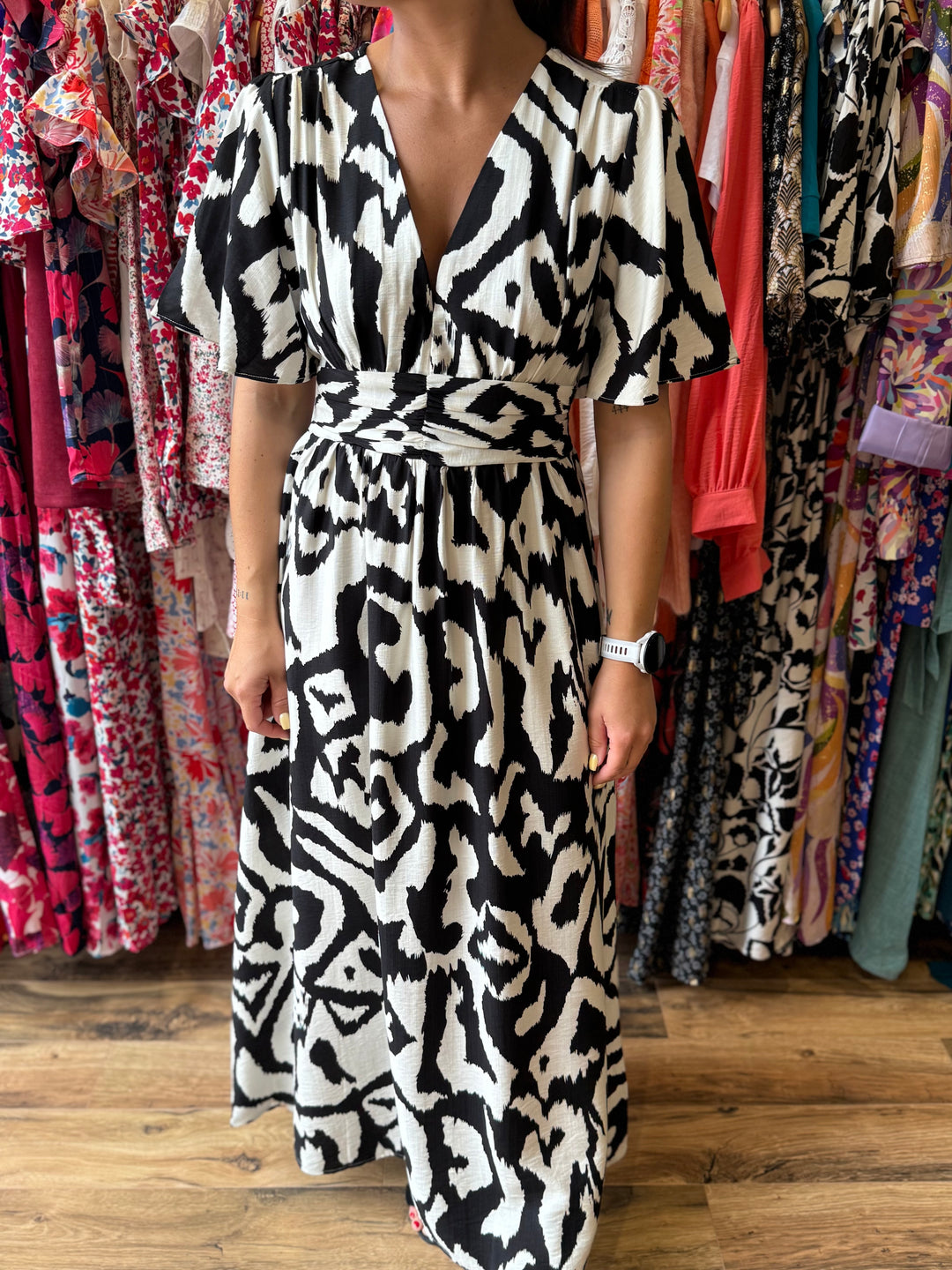 Robe longue Gulia CURVY (PRÉCOMMANDE EXPÉDITION 28/05)