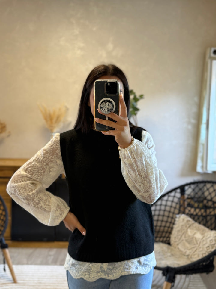 Pull Jamila noir