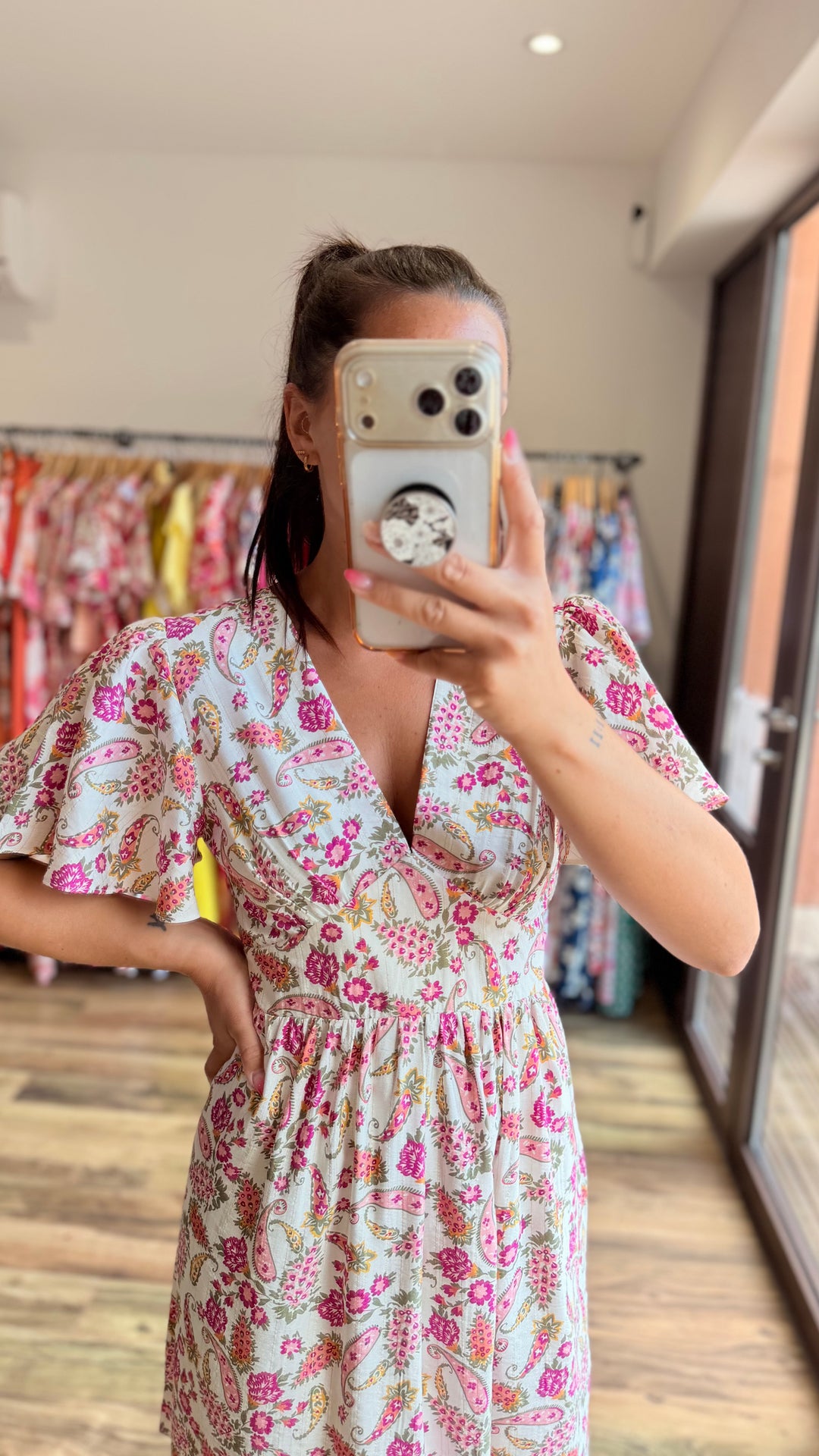 Robe courte Oxane CURVY