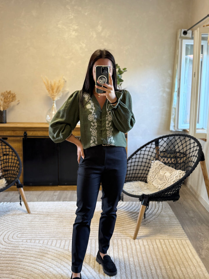 Chemise Marion kaki