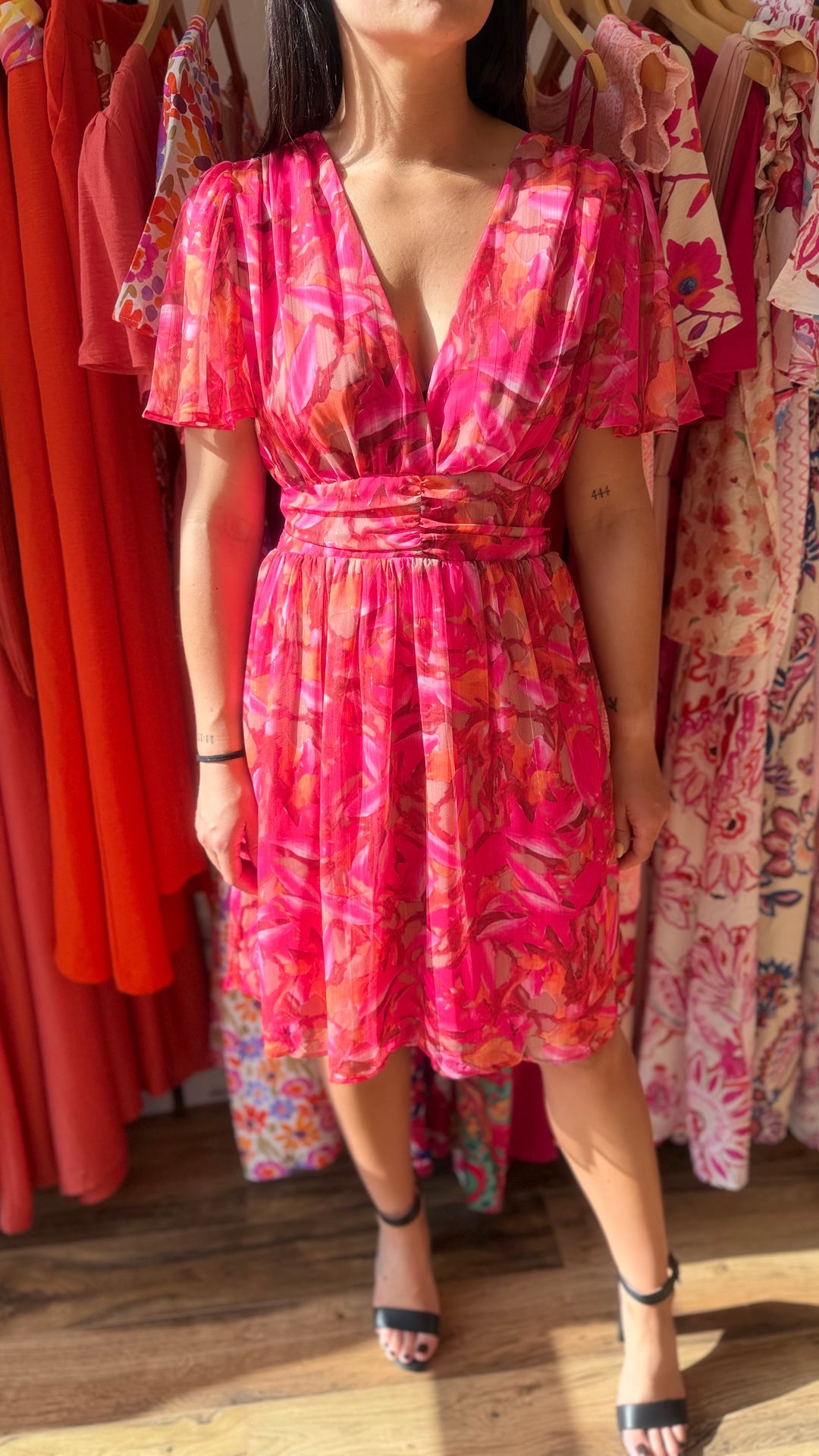 Robe courte Fyona CURVY