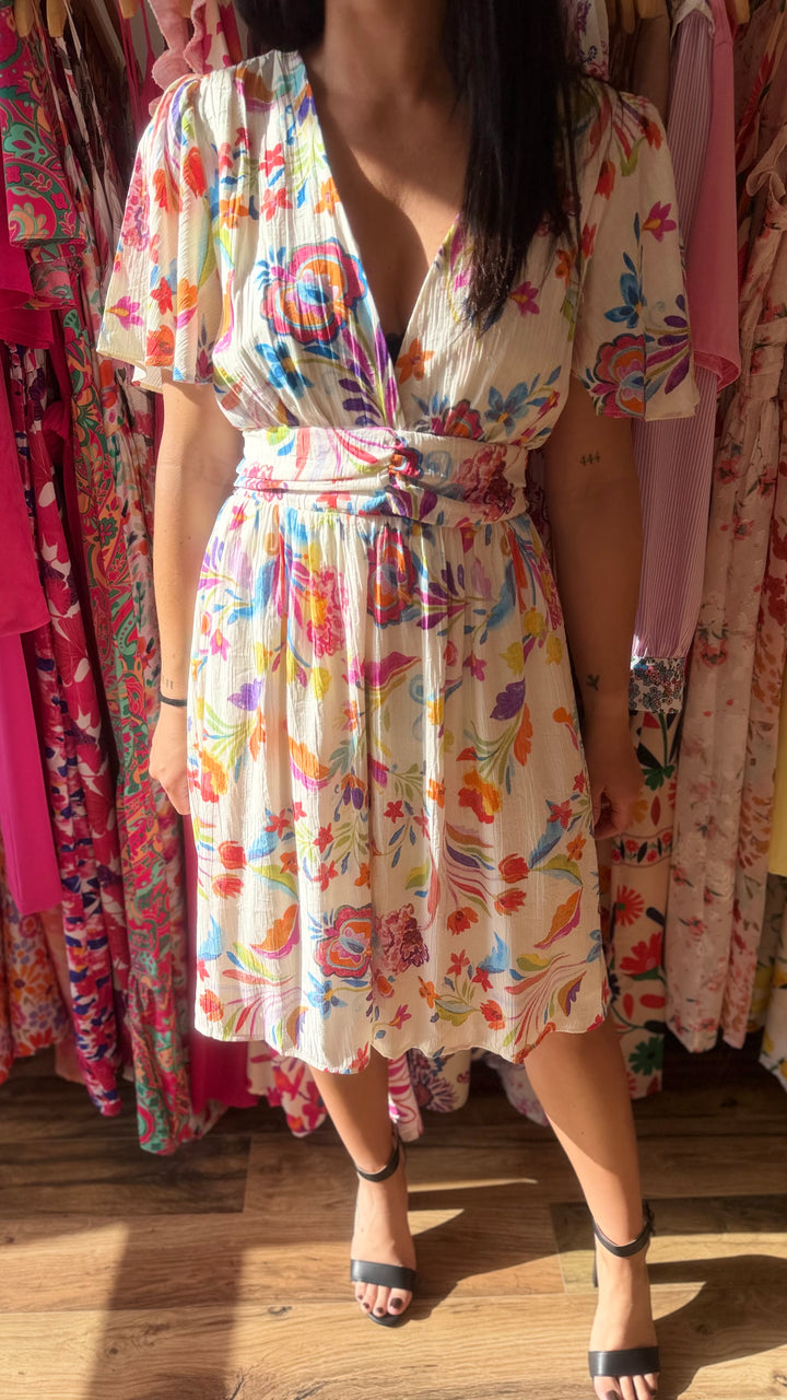 Robe courte Alyma CURVY