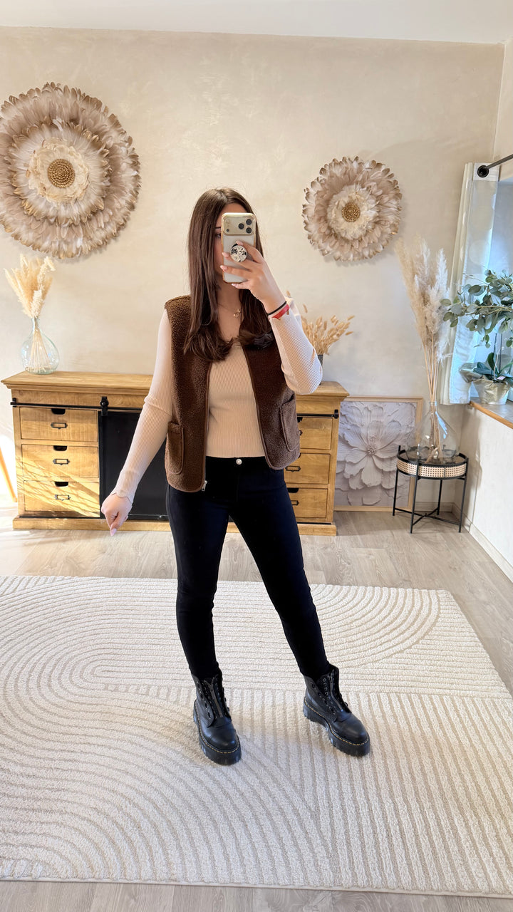 Gilet choco