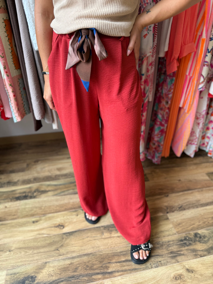 Pantalon Eliam Terracotta