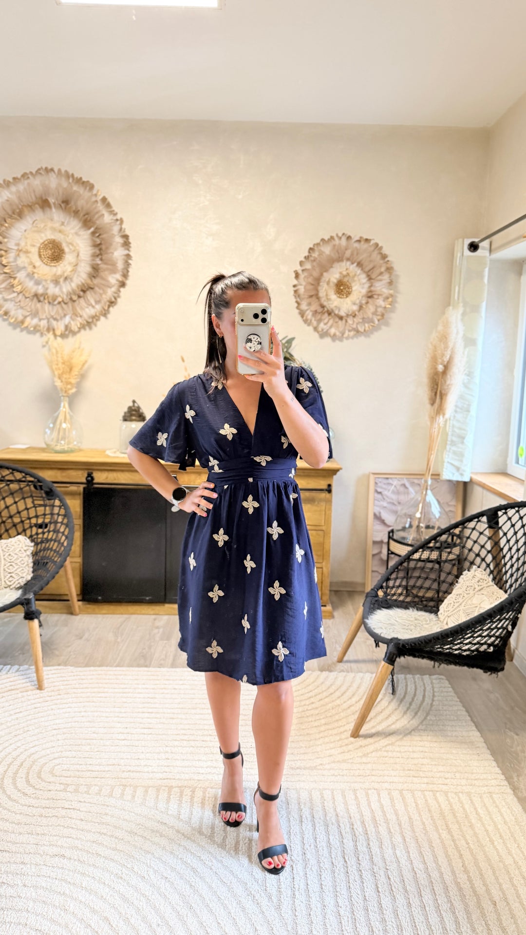 Robe courte Lorin CURVY