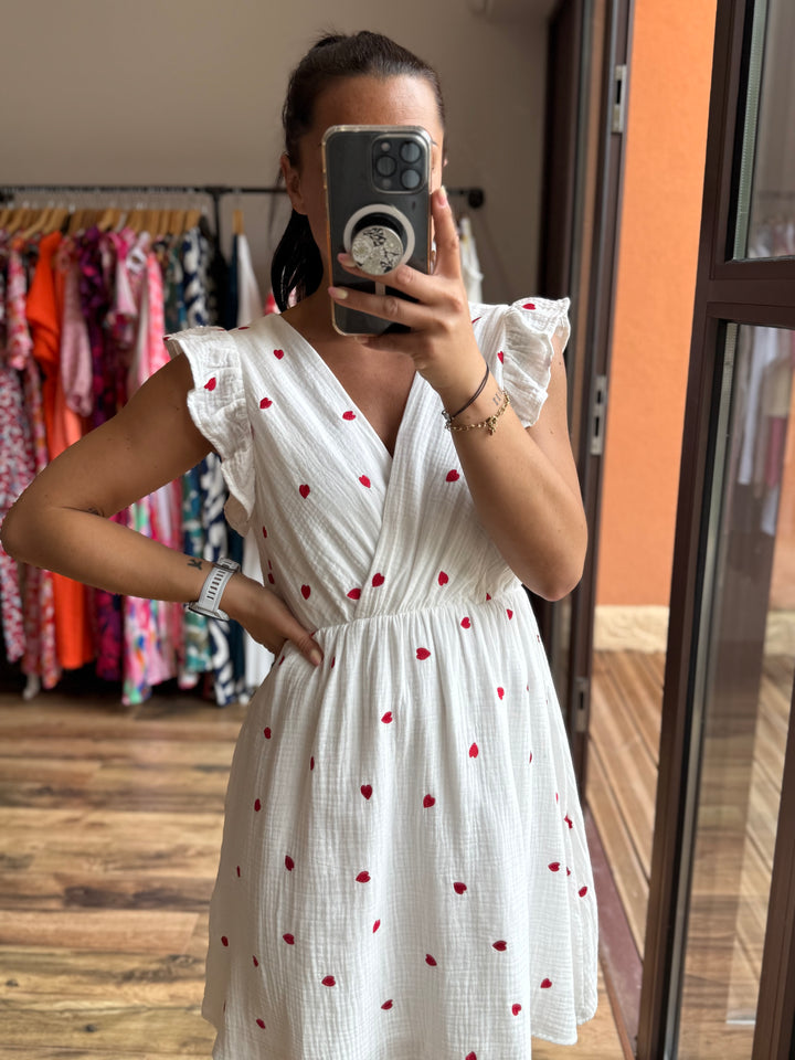 Robe Izan rouge