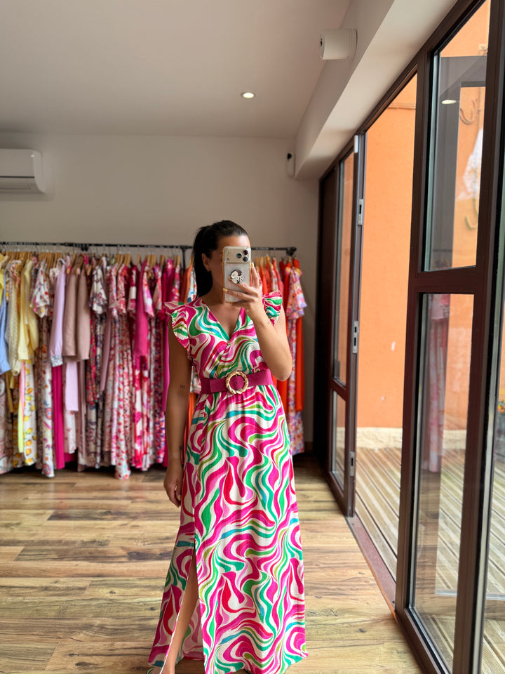Robe longue Nico CURVY