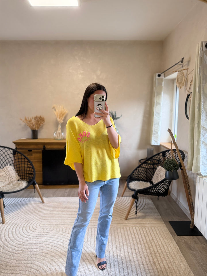 Pull SOHO jaune