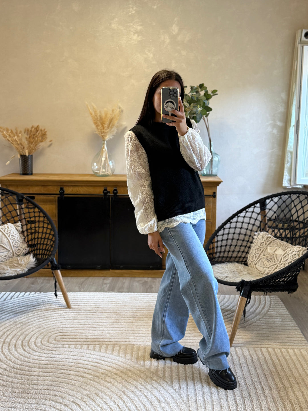 Pull Jamila noir