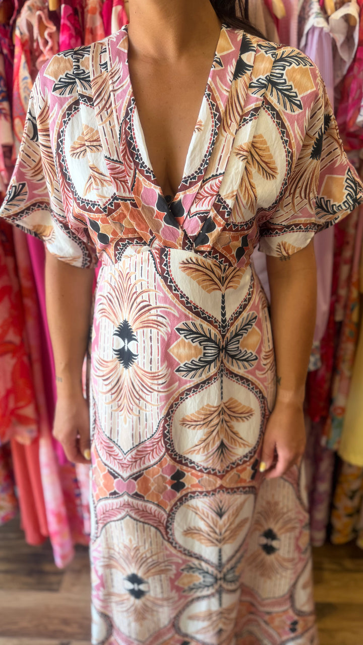 Robe longue Floressa CURVY