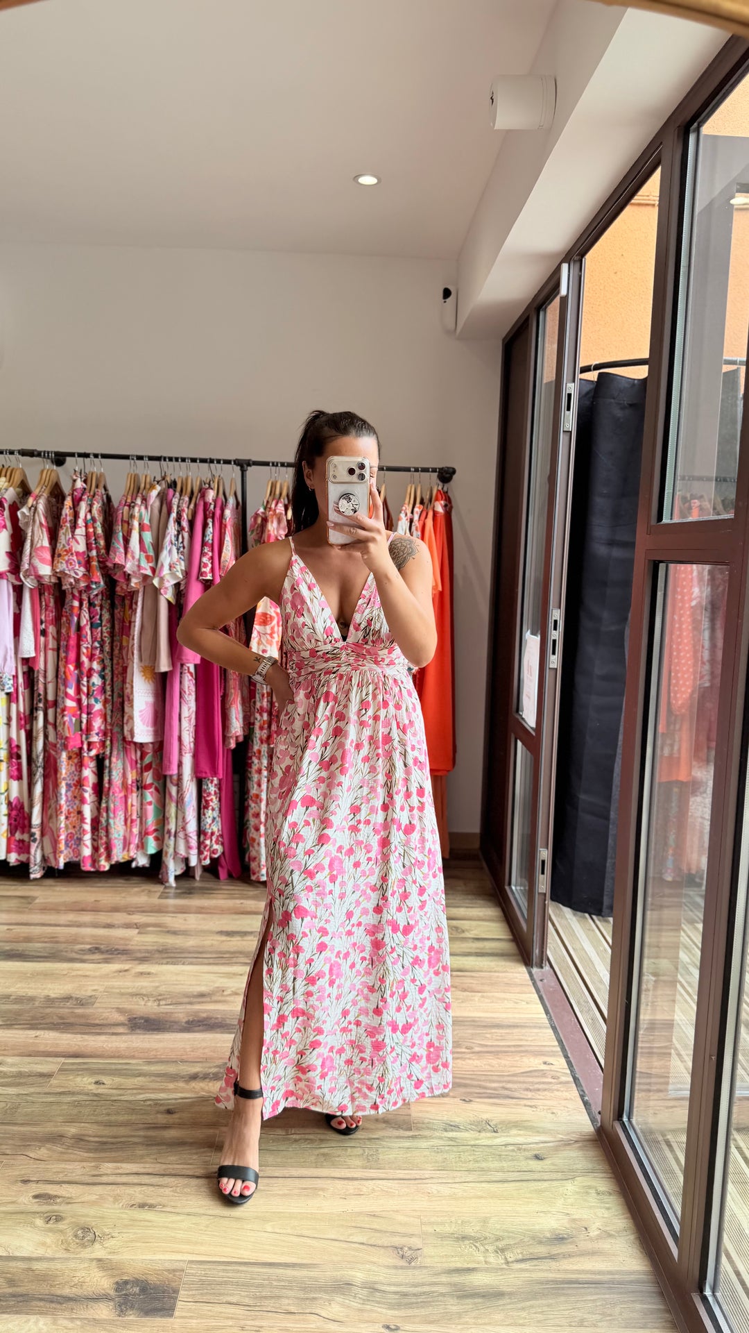 Robe longue Flora CURVY