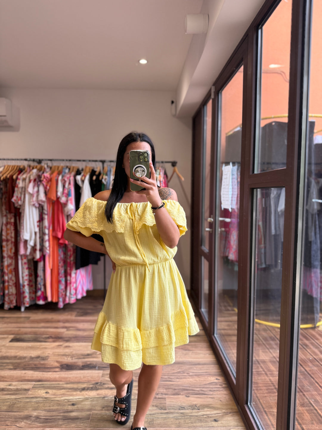 Robe en gaze Bry