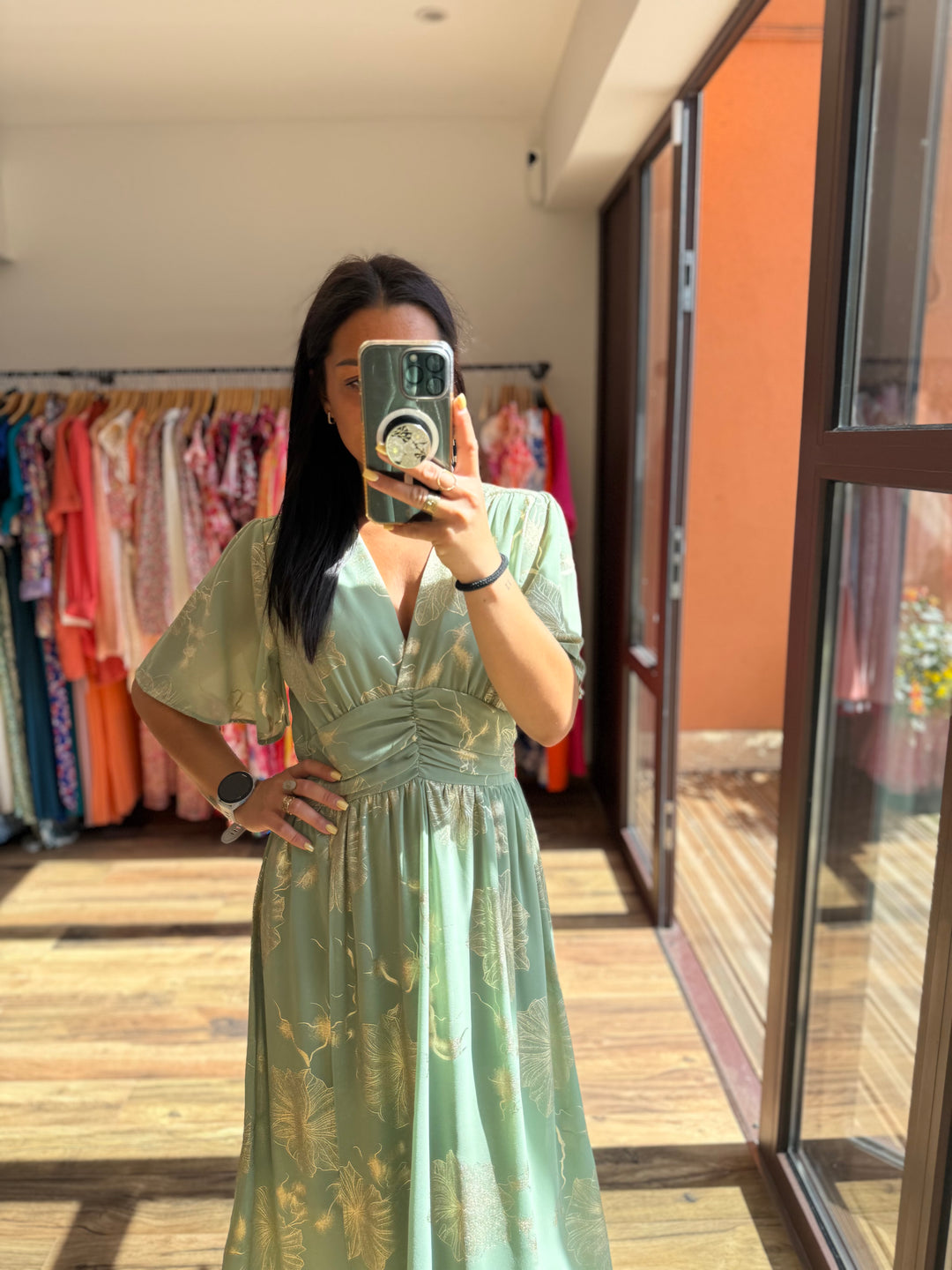 Robe longue Salema