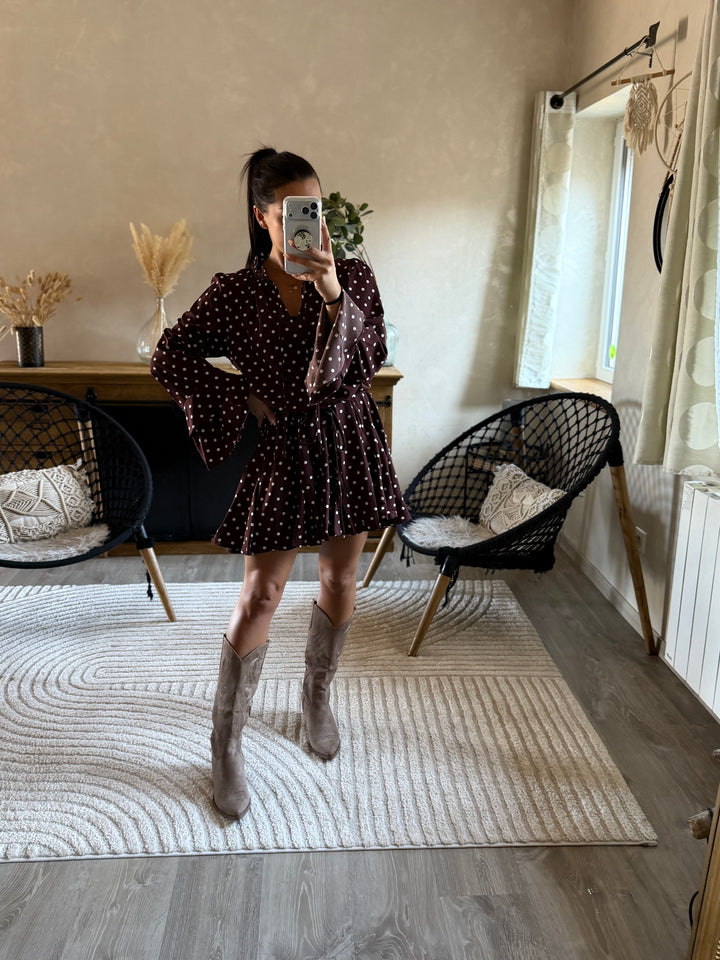 Robe burdy choco