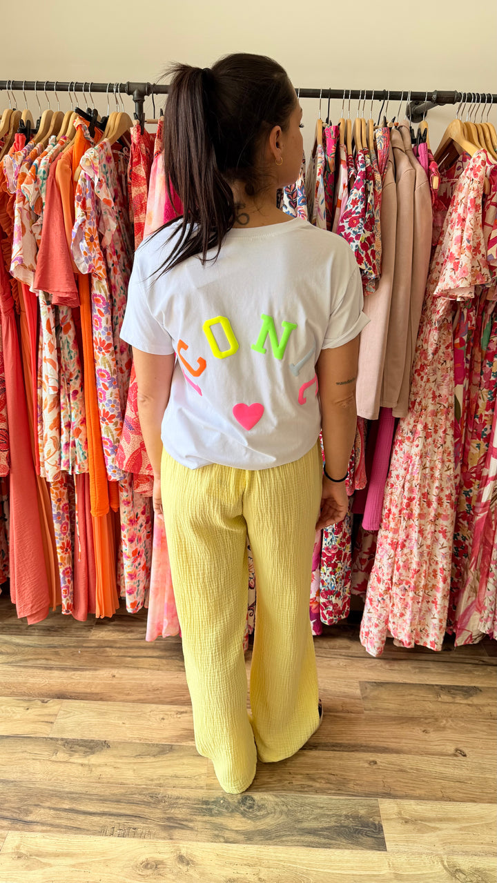 Teeshirt Iconic fluo