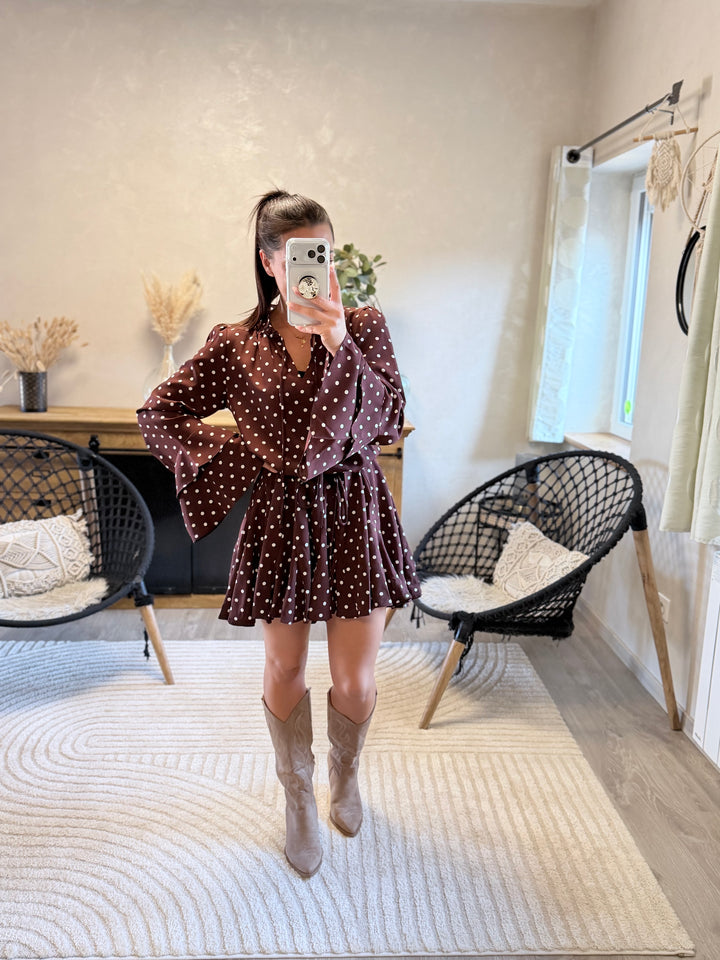 Robe burdy choco
