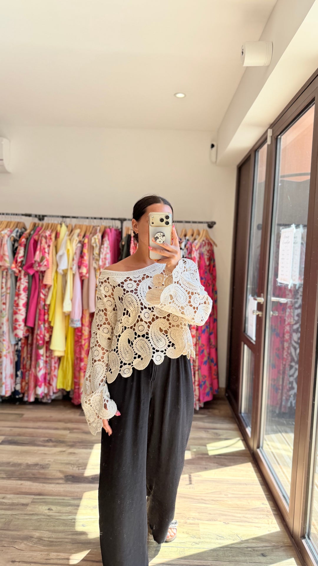Top crochet Daphné