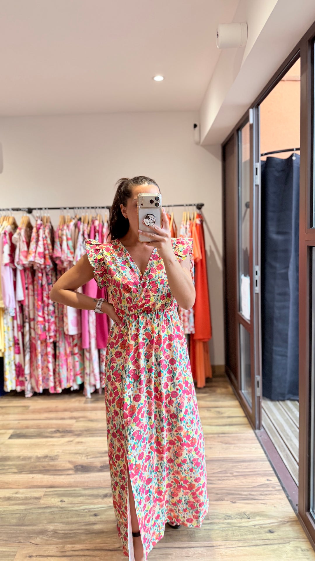Robe longue Crystal