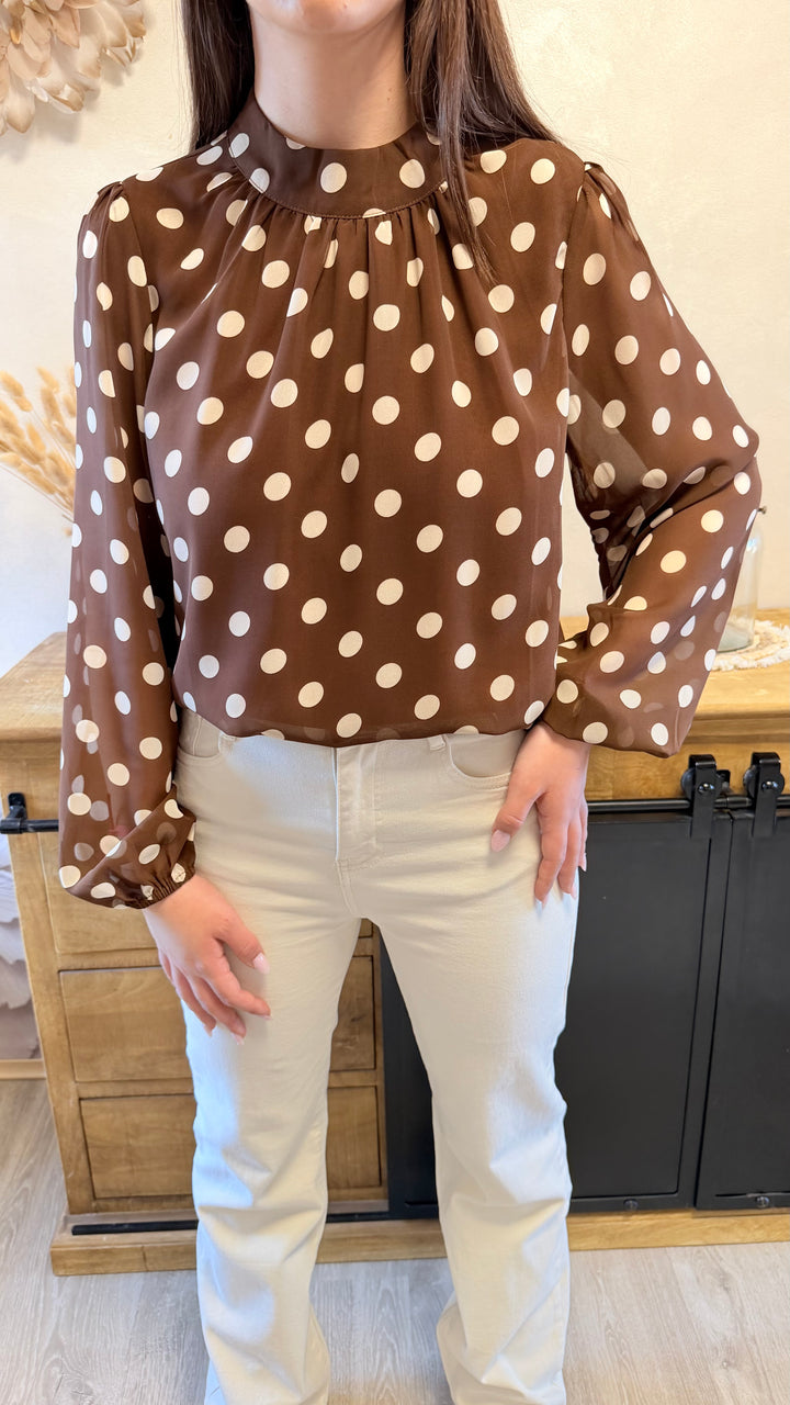 Blouse Belly Choco