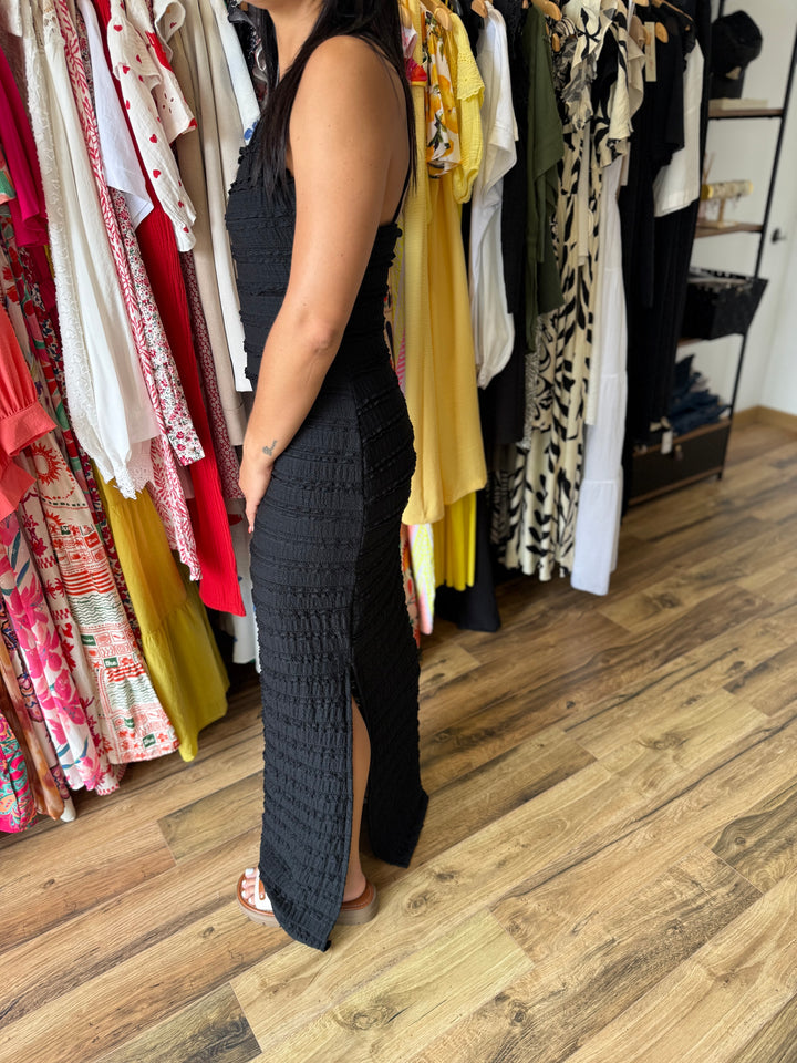 Robe noir Selma