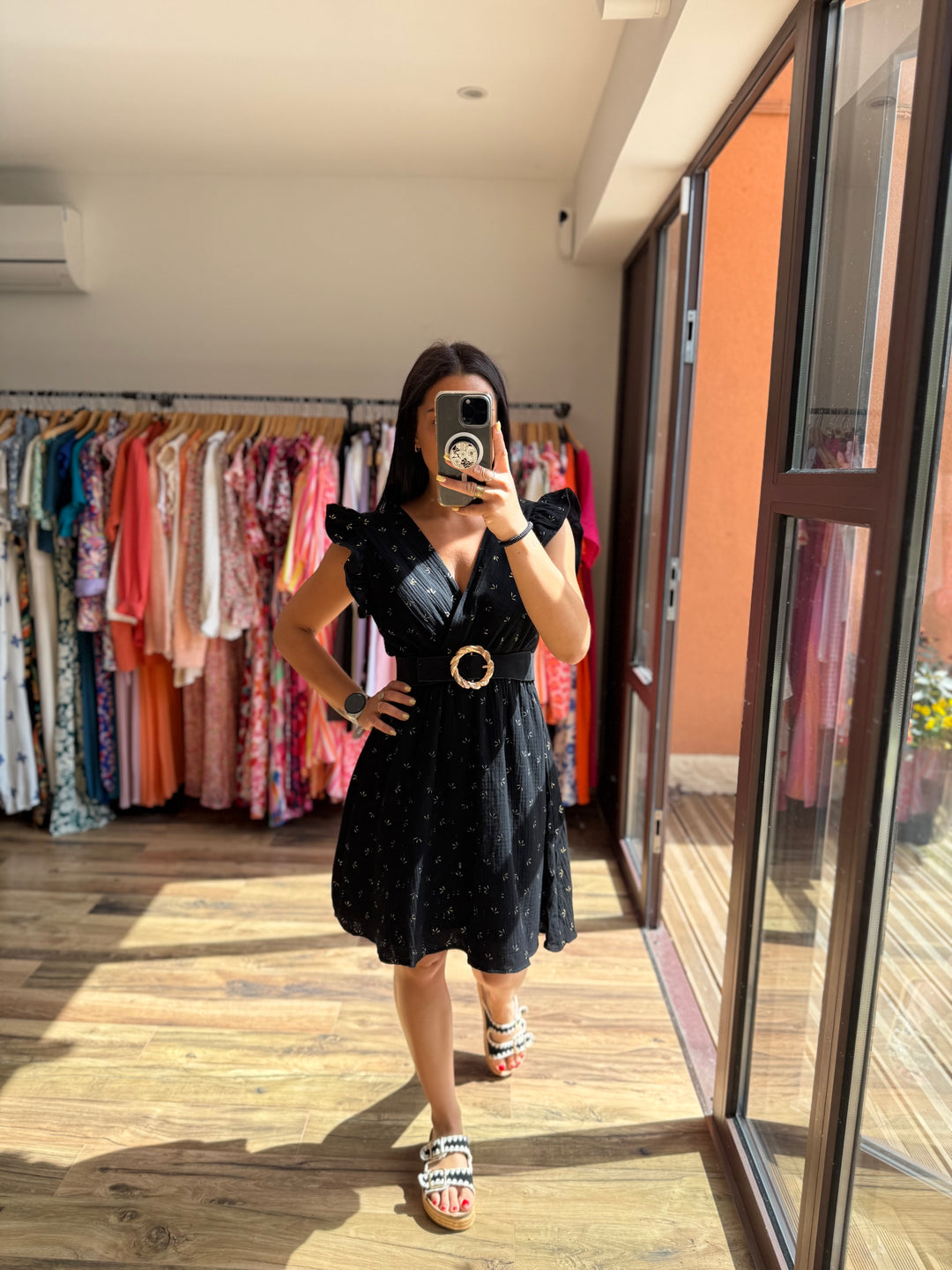 Robe Maya noir