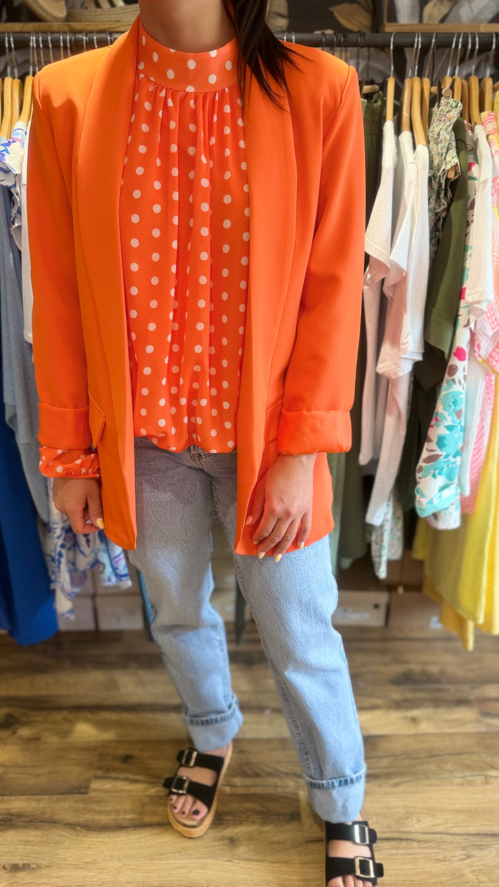 Blouse Kop orange