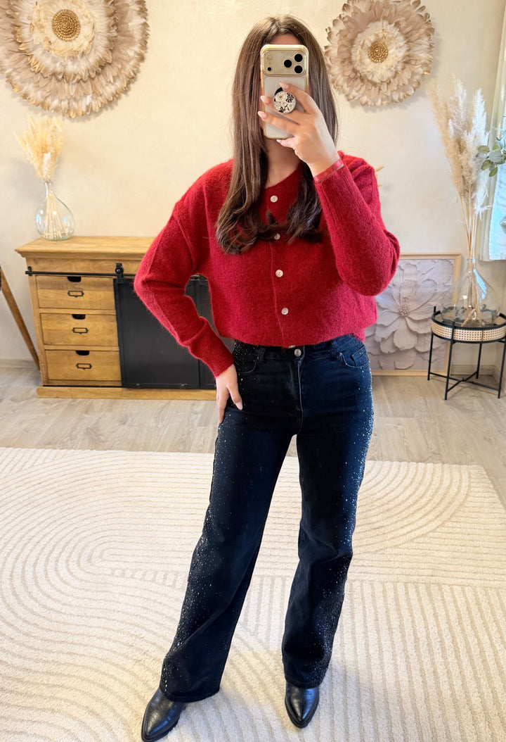 Gilet Eli rouge