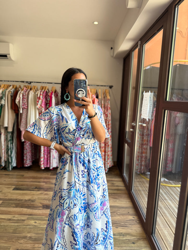 Robe Archibald bleu