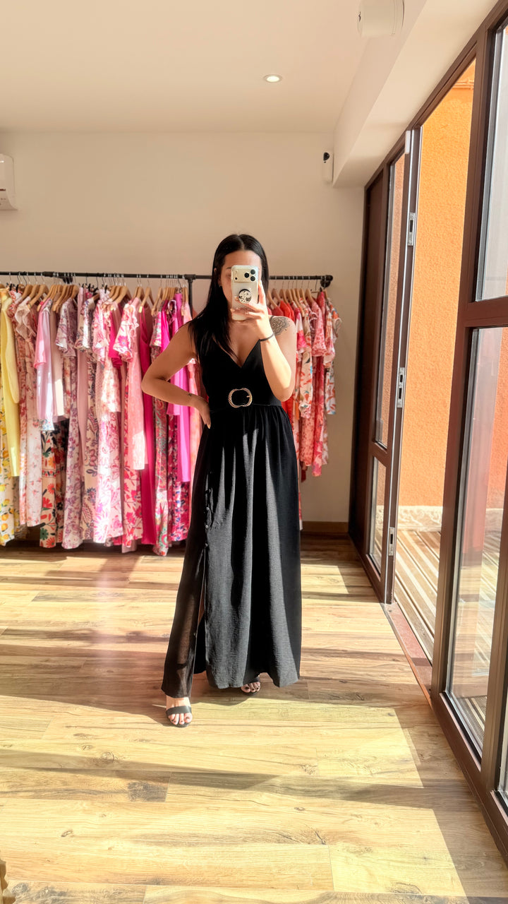 Robe longue Amanda noir
