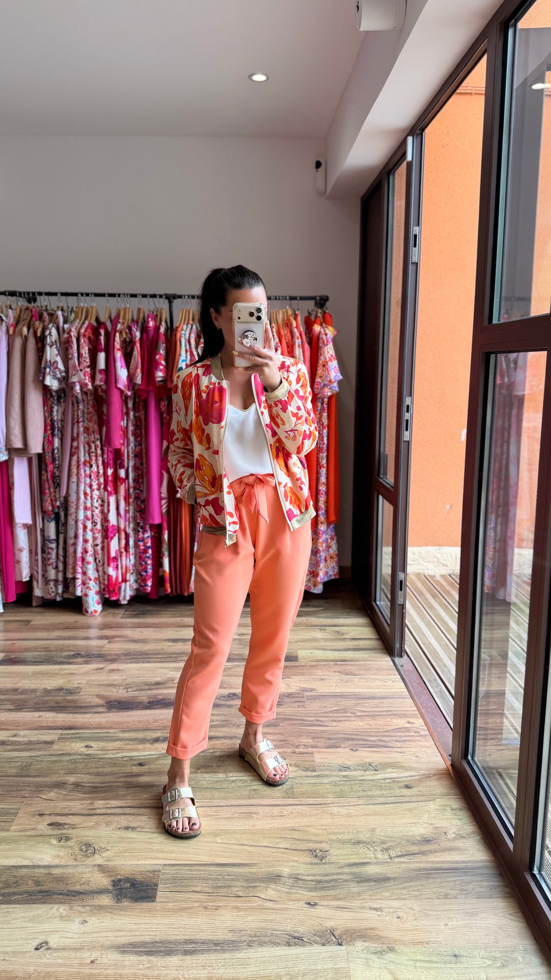 Pantalon Evy Abricot