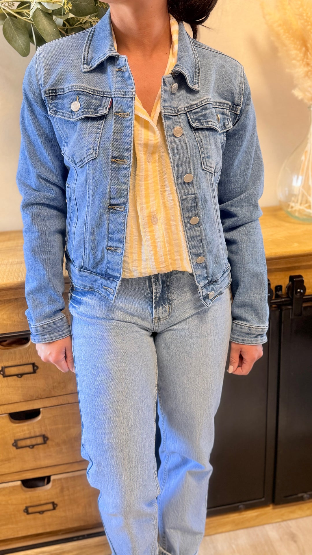 Veste en jean Gloria
