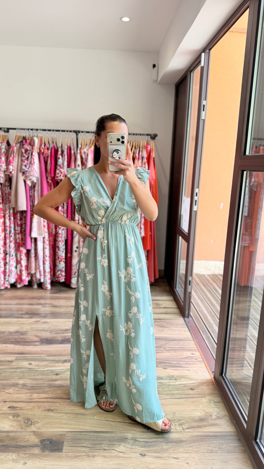 Robe longue Ether CURVY (PRÉCOMMANDE EXPÉDITION LE 2/06)
