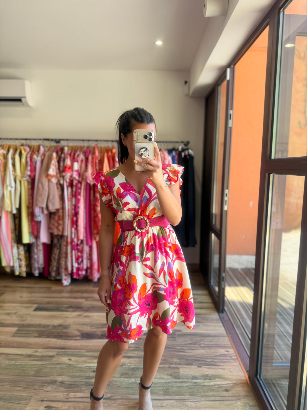 Robe courte Opale (PRÉCOMMANDE EXPÉDITION LE 27 Mai)
