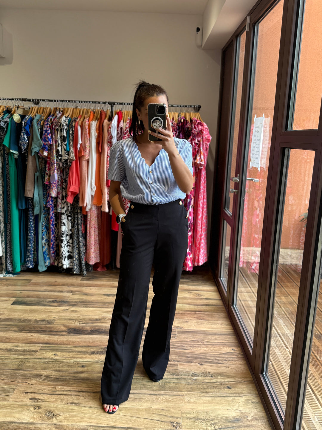 Pantalon noir Gulia