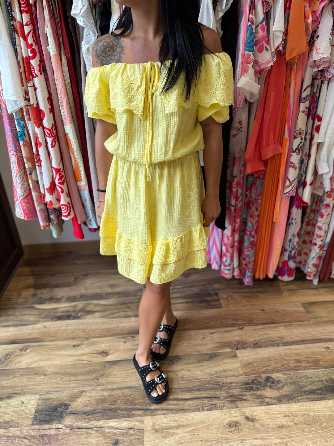 Robe en gaze Bry