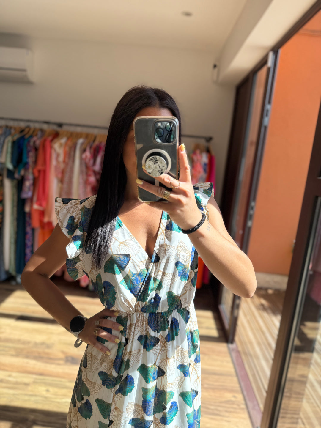 Robe longue Zita CURVY
