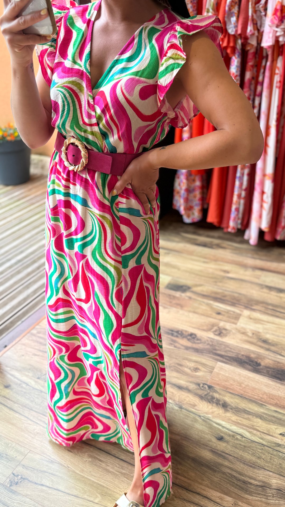 Robe longue Nico CURVY
