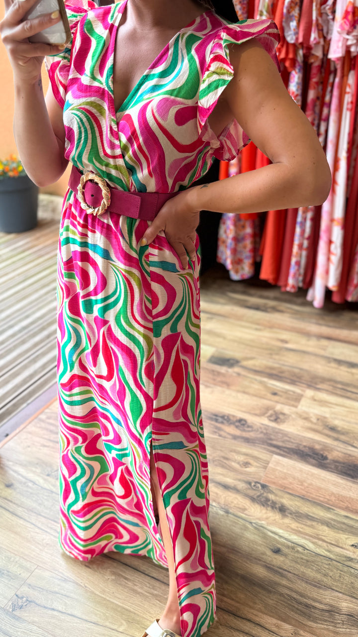 Robe longue Nico CURVY