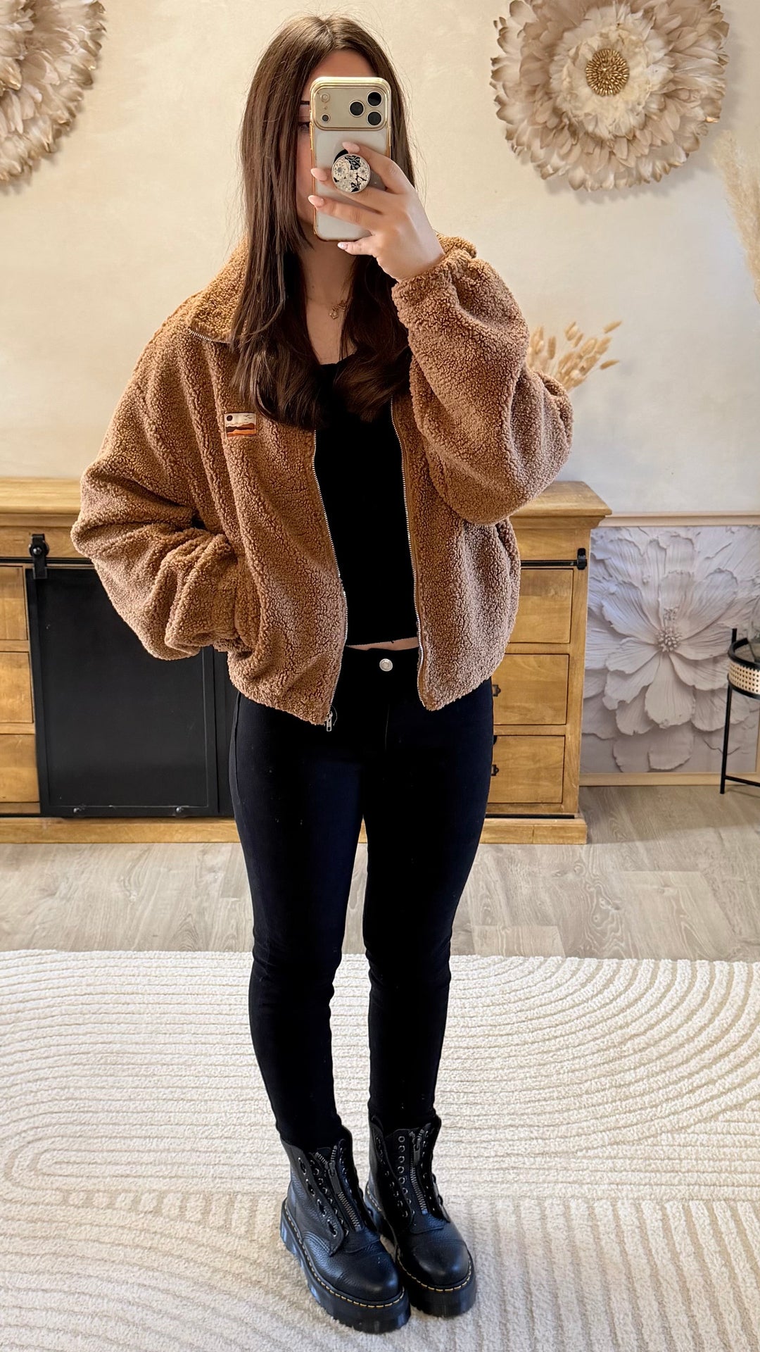 Veste Jena camel