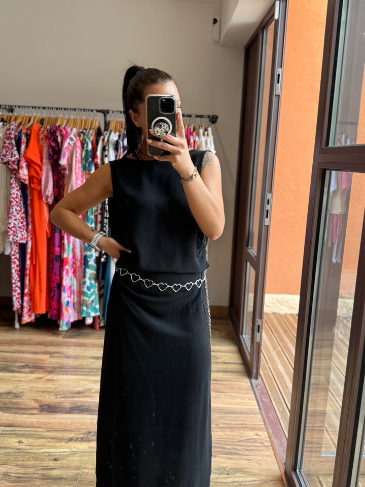 Top Janette noir