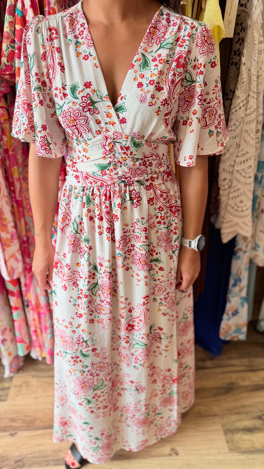Robe longue Uma CURVY