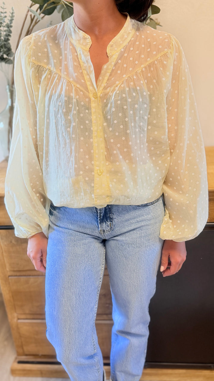 Chemise Max jaune