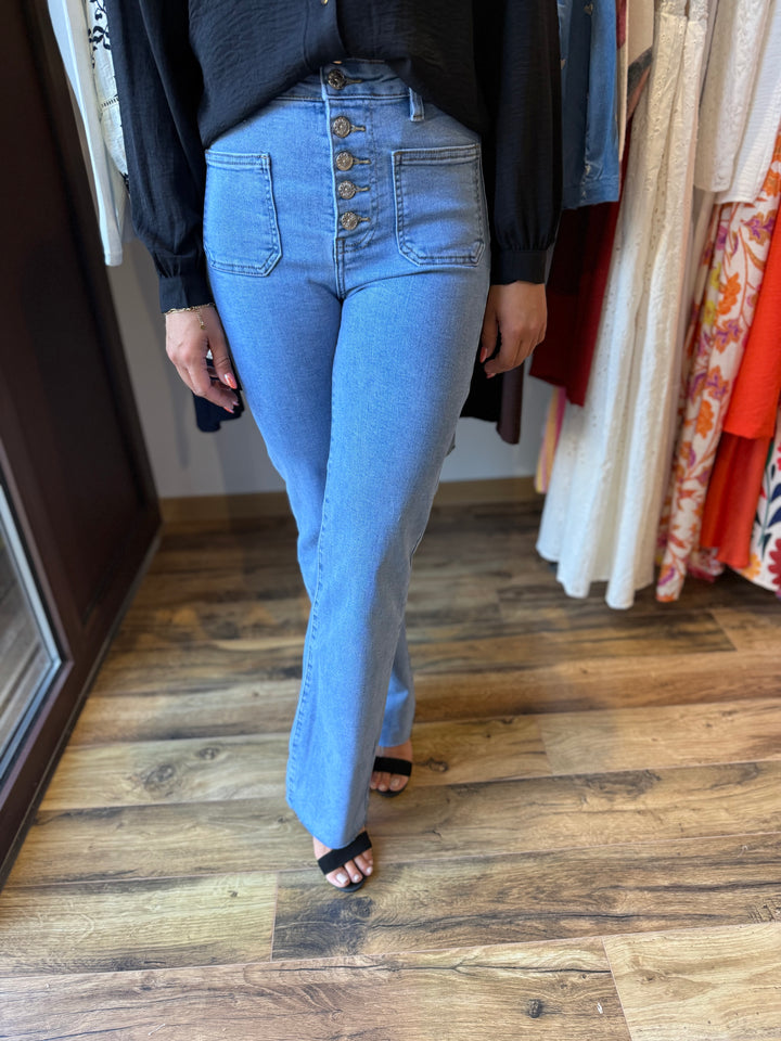 Jean Wild leg