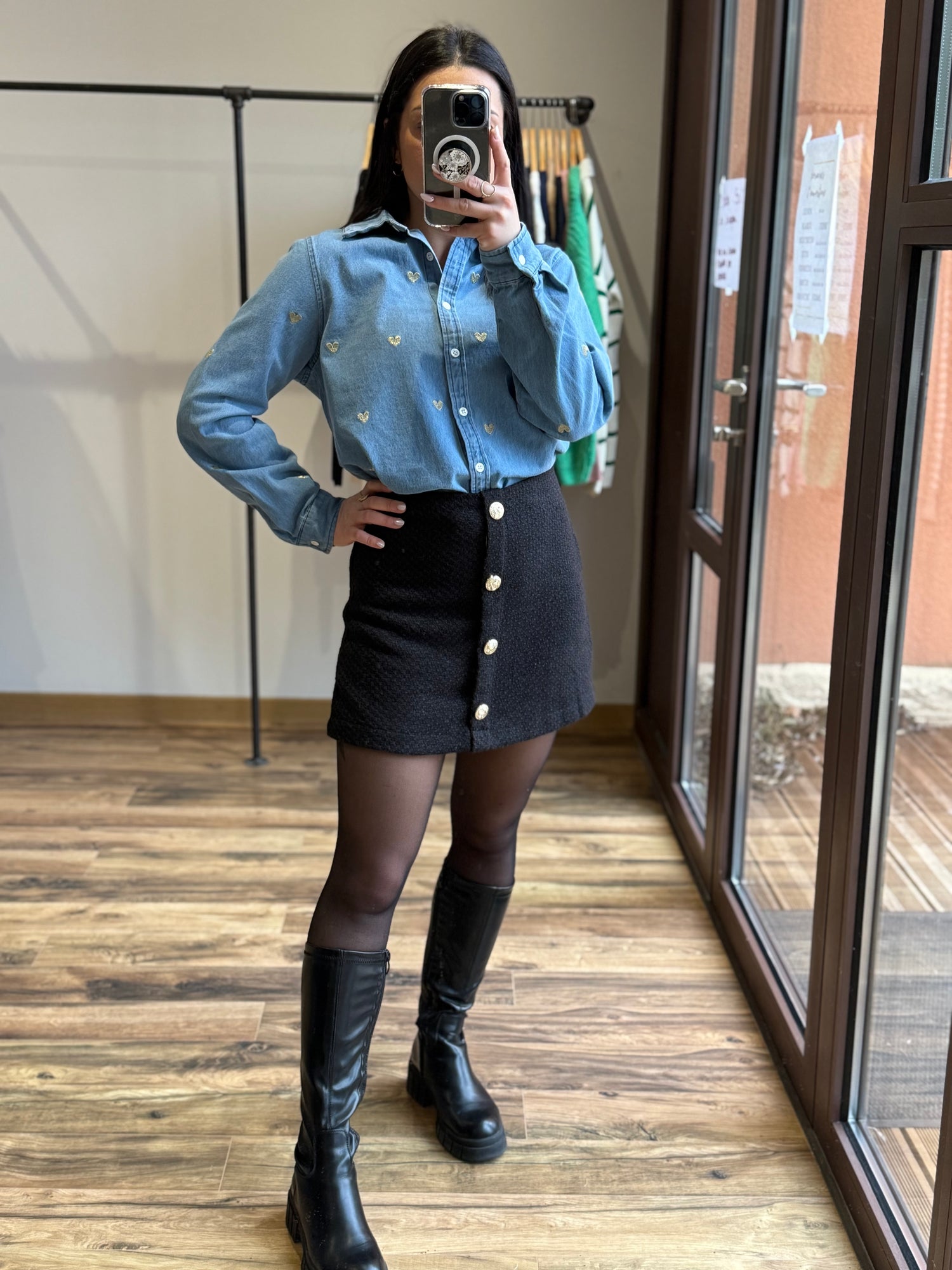 Chemise Balti doré