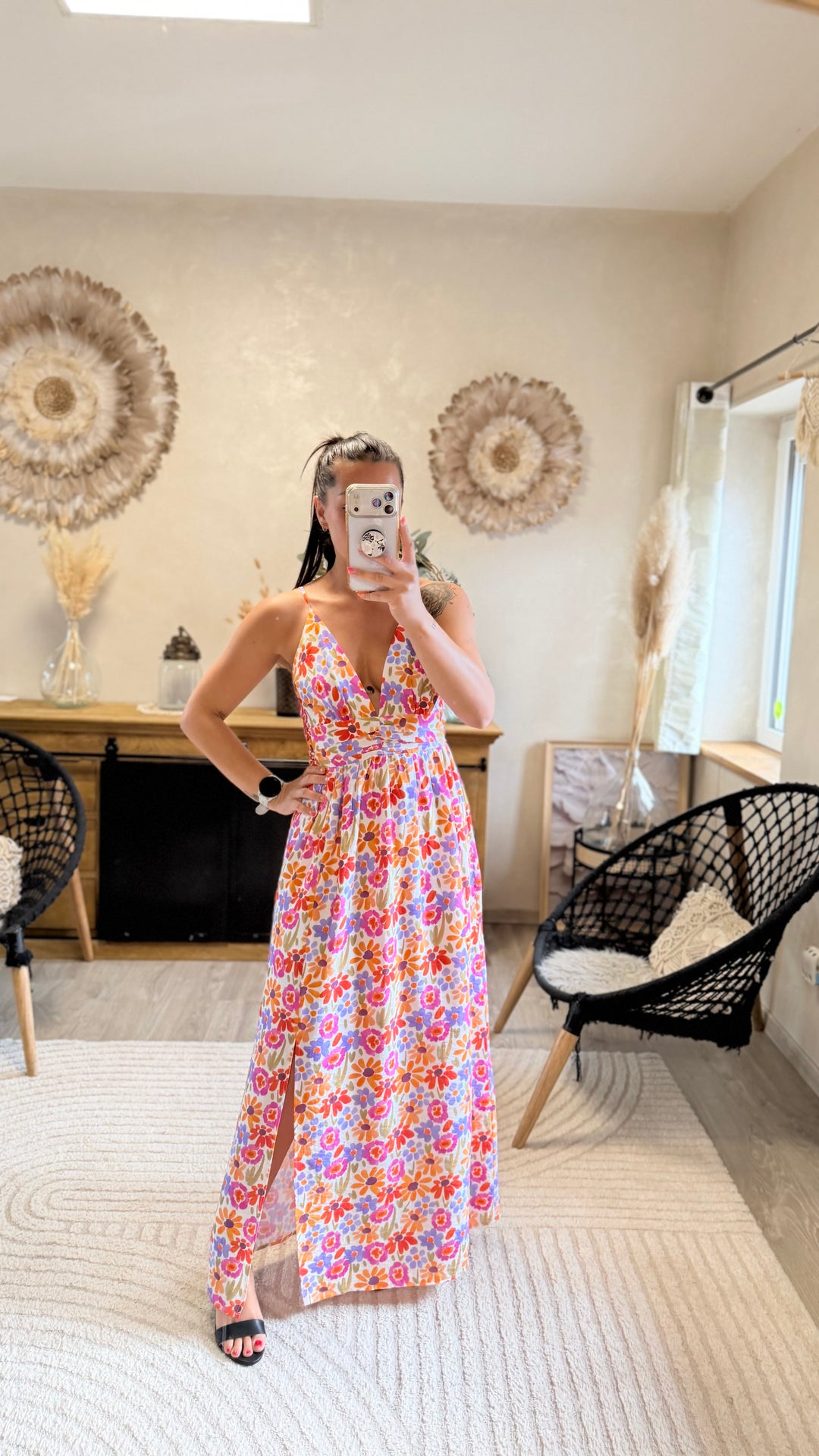 Robe longue Pina