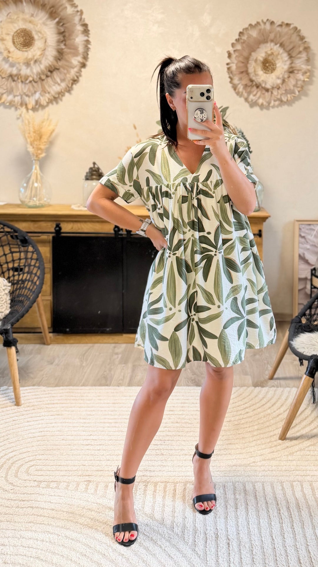 Robe short Oly CURVY