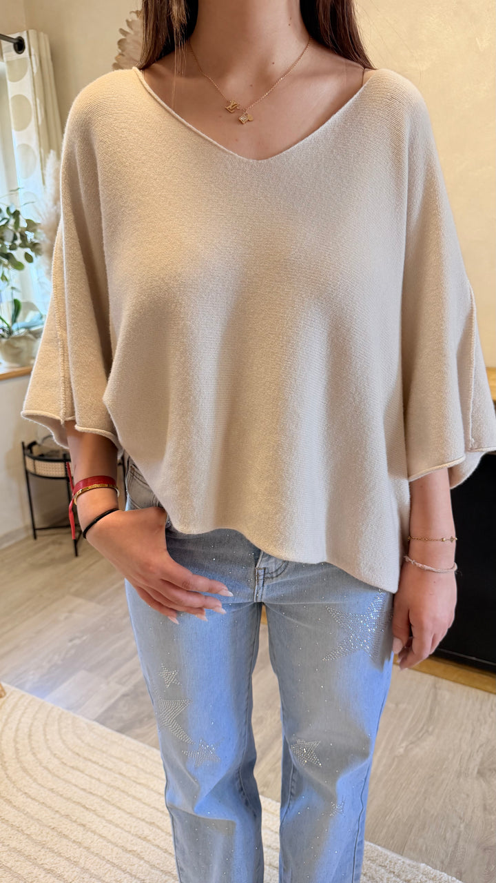 Pull Tolian beige