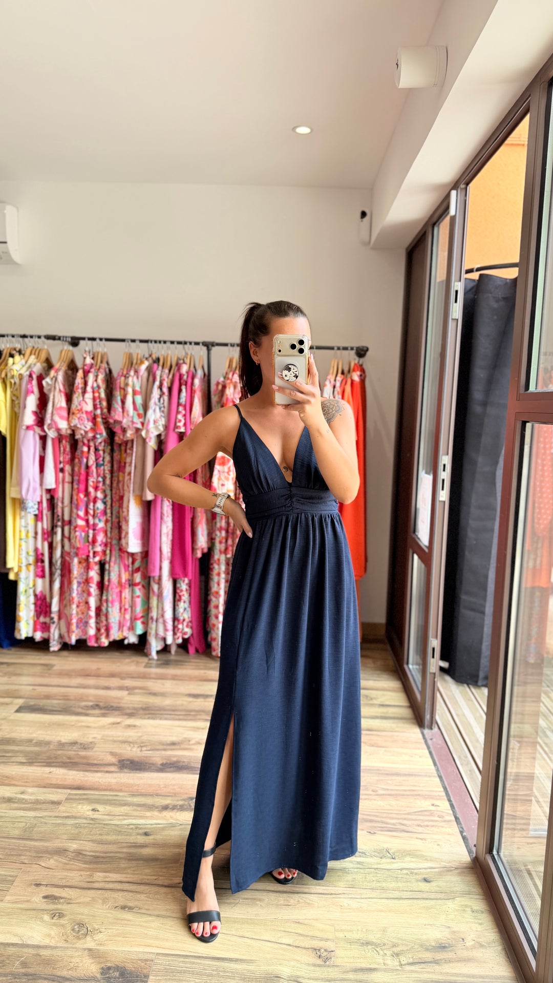 Robe Caly marine CURVY