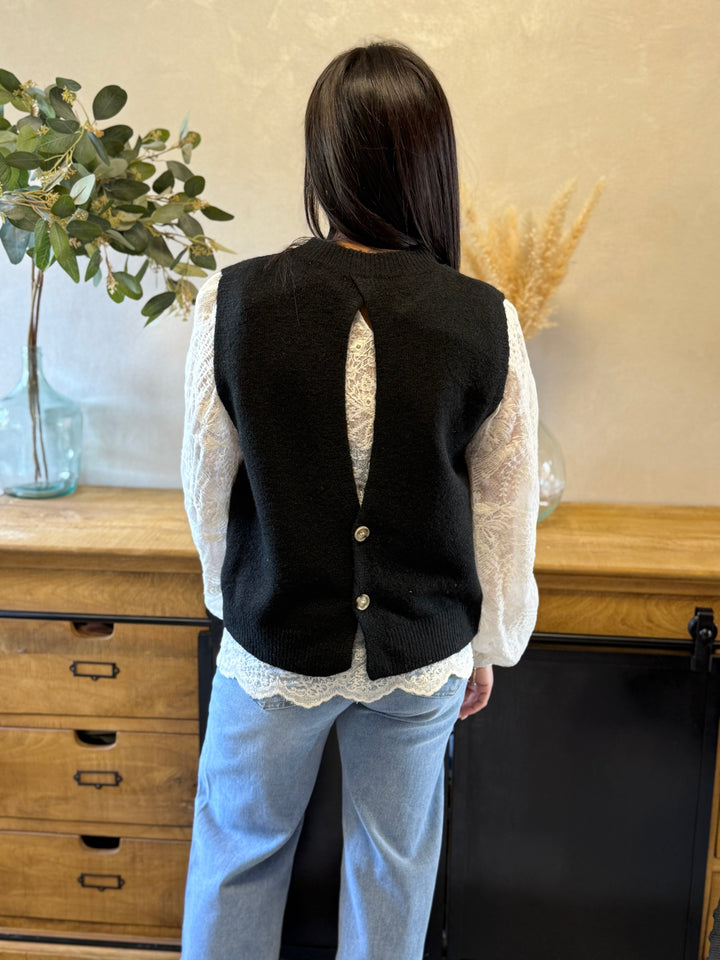 Pull Jamila noir